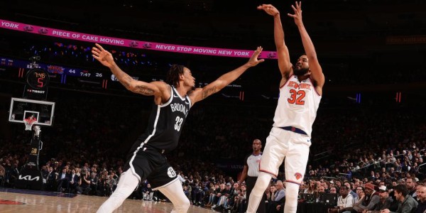 开云手机在线登陆-尼克斯狂胜篮网54分 创造队史单场最大净胜分差纪录